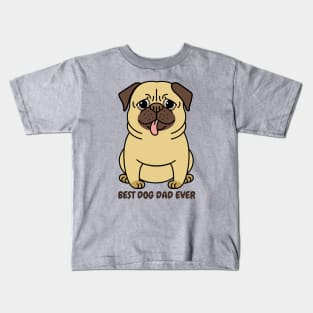 Best Dog Dad Ever Kids T-Shirt